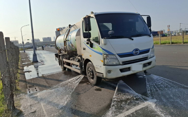 街道揚塵清洗作業